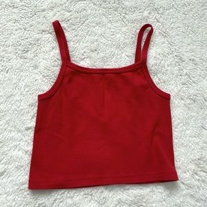 Brandy Melville Red Tank Top
